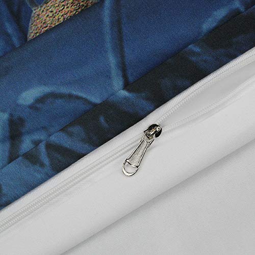 Zhh 3D Dream Catcher Duvet Cover Queen 3Pcs Bohemia Feather Printing Bedding Set Durable Soft Bedding Cover With Corner Belts, Boys Teens Modern Art Bedroom Decor #TOP5