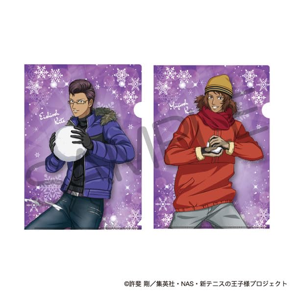 Amazon.co.jp: 新テニスの王子様 A4クリアファイル2枚セット 雪遊びver