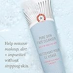 First Aid Beauty Pure Skin Face Cleanser, Sensitive Skin Cream Cleanser with Antioxidant Booster, 5 oz. - Image 4