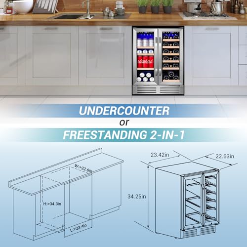 Velivi Beverage Refrigerator 24-inch thumbnail 5