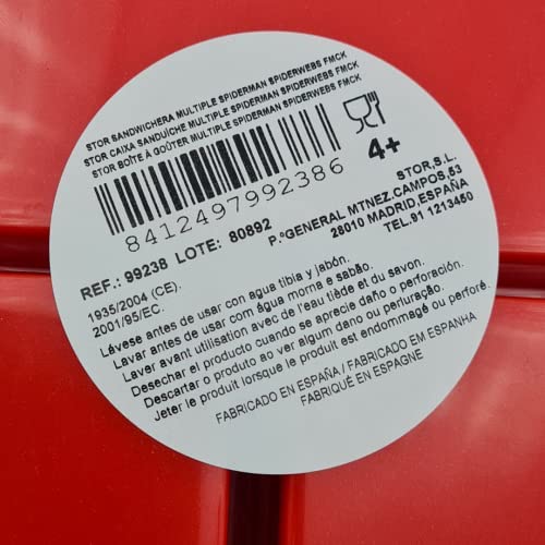 Stor - Porta Pranzo Bambini Spiderman