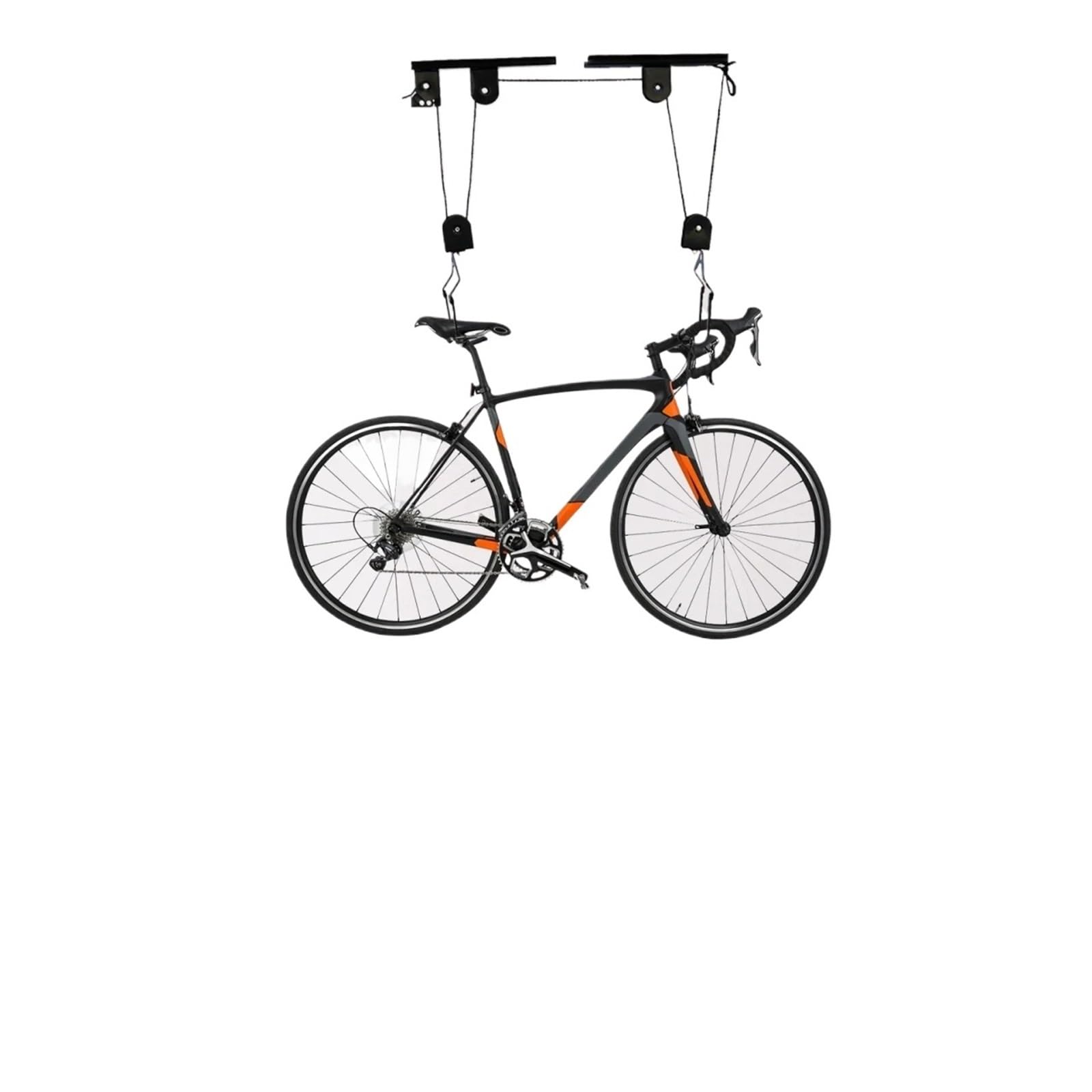 Pied Atelier Velo Palan à vélo for plafond de Garage, support de réparation de vélo, équipement d'atelier professionnel, 12x6.5x4cm, stockage de réparation de vélo