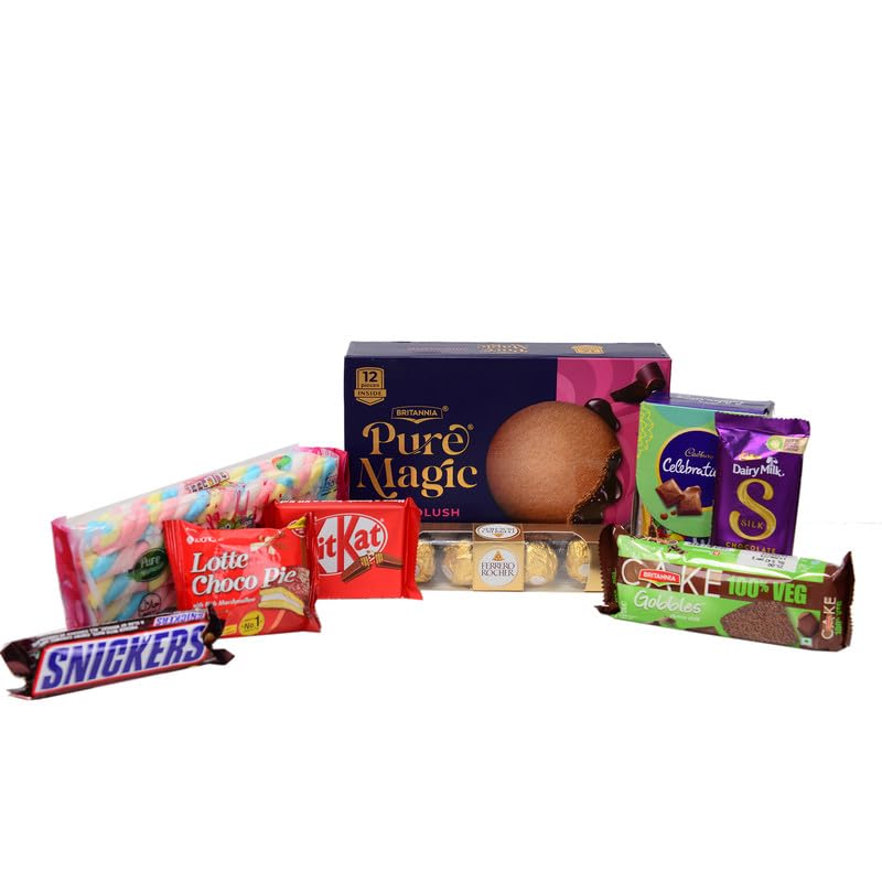 Image of NUTRI MIRACLE Chocolates Gift Pack for Diwali | Rakhi| Christmas | Birthday | Anniversary | Corporate Employees