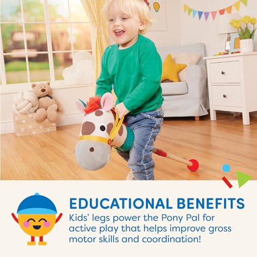 Battat Pony Pal Classic, Plush Stick Horse with Sounds by Battat - Image 4