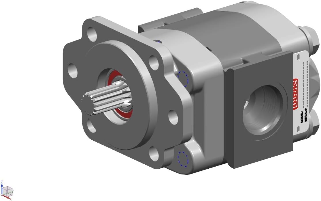 Gear Pump Motor BGM20A846JEAL20-25 Replacement P21A646JEAL20-25 PGP020A346JEAL20-25 PK1-17-02-BSBB PK17-2BSBB S-17644 MK20B-17-D-O-X WAK20B17AOX M2100A890IDZK20-14 P2100A290IDZK20-14 3089110277