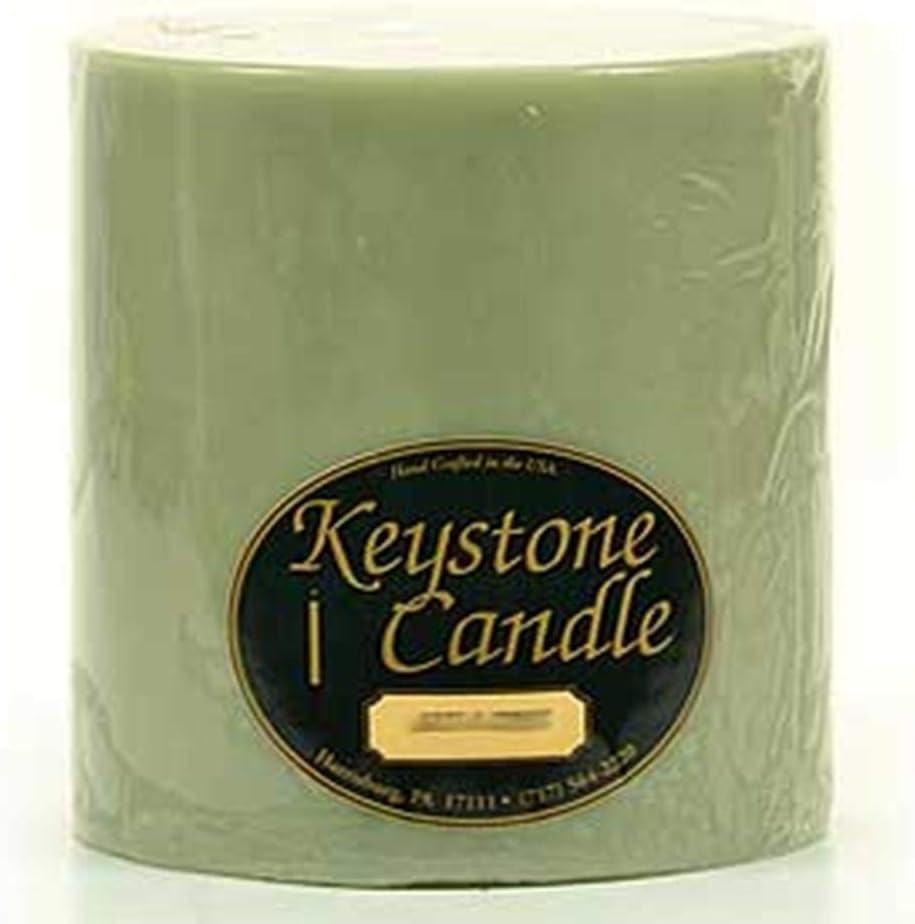 6 x 6 Sage and Citrus Pillar Candles