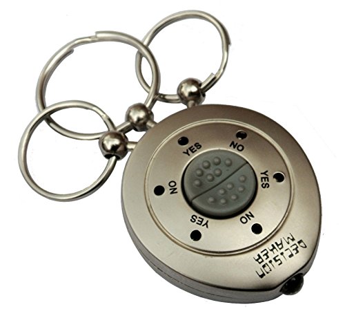 Preisvergleich Produktbild LED Schlüsselanhänger und Entscheidungsfinder aus Metall