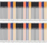 PMAM Kunststoff Armbrust Bolzen Pfeile 6,3 Zoll Stahl Pfeilspitze Jagdpfeile für 50-80lbs Pistole Armbrust (60er)