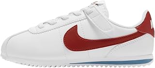 Cortez EasyOn Little Kids' Shoes (DM0951-115, White/Varsity Blue/Varsity Red)