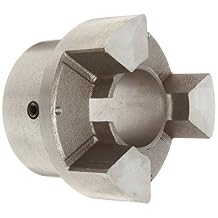 Lovejoy 44825 Size C295 Medium Duty Jaw Coupling Hub, Cast Iron, Inch, 2.375" Bore, 9.12" OD, 0.625" x 0.313" Keyway