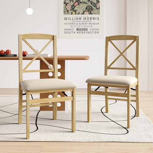 Tassullo Folding Dining Chairs Set of 2