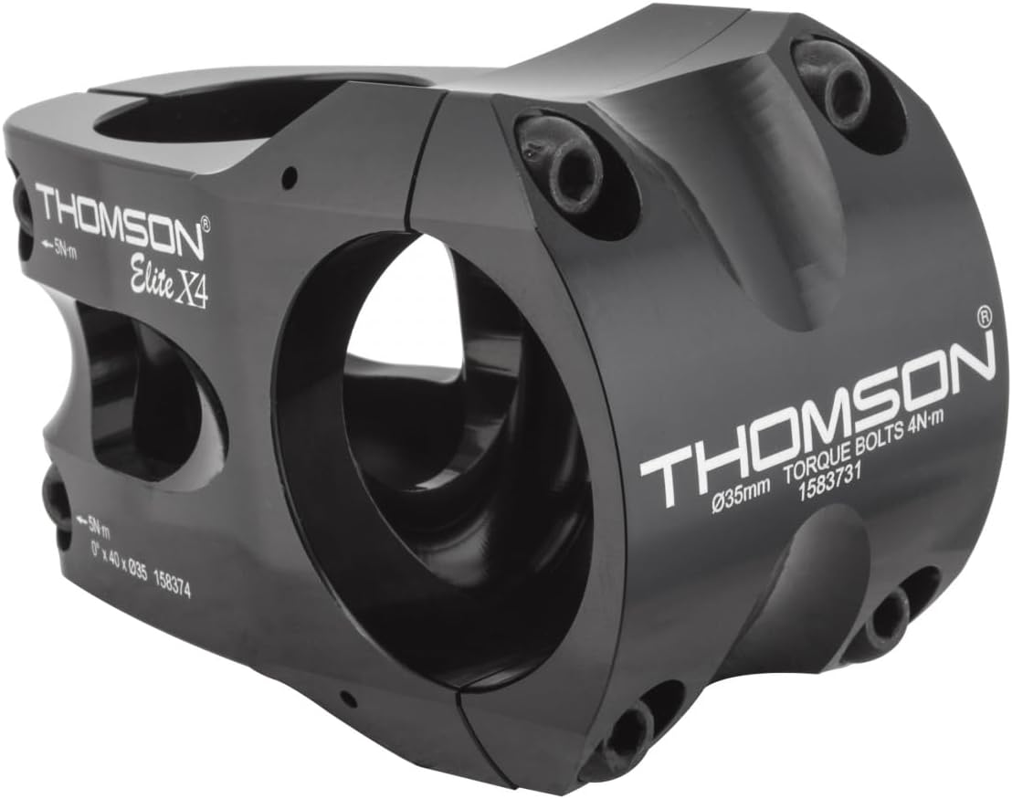 Thomson Unisex – Adult's Elite X5 A- Head, Black, 40mm x 35 mm