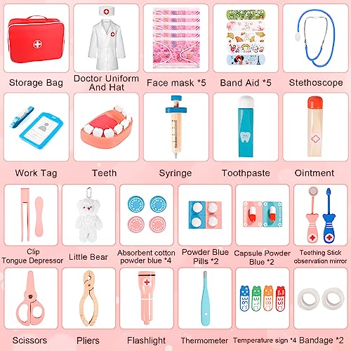 Set Giocattolo Medico per Bambini,Valigetta
