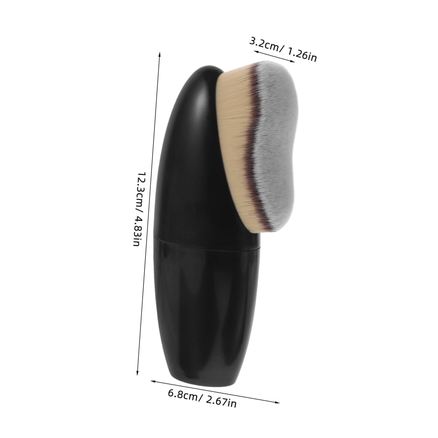AUTSUPPL Traceless Foundation Brush for Liquid Makeup Soft Durable and Easy to Clean Face Brush for Even Application of Foundation Setting Powder Makeup for Women