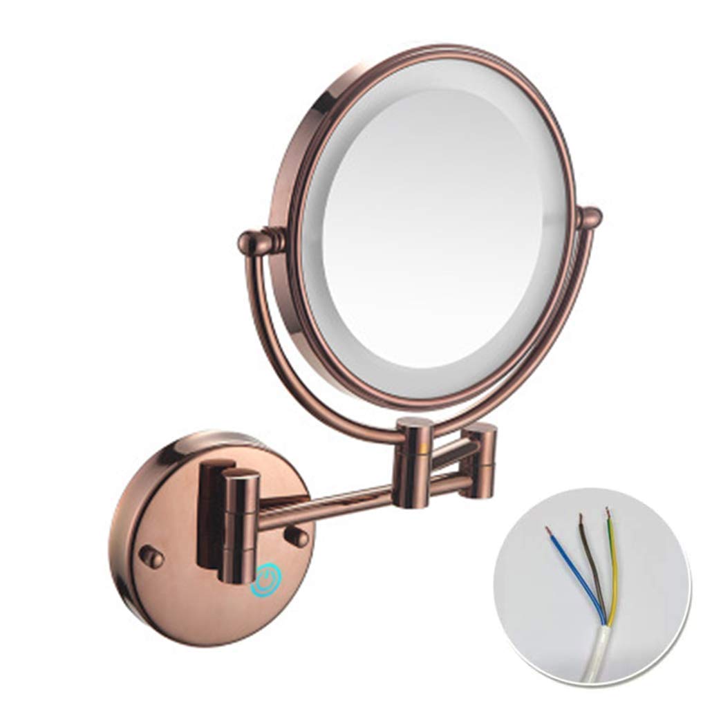 Miroir maquillage LED 10x pour corriger les détails sans fatigue visuelle