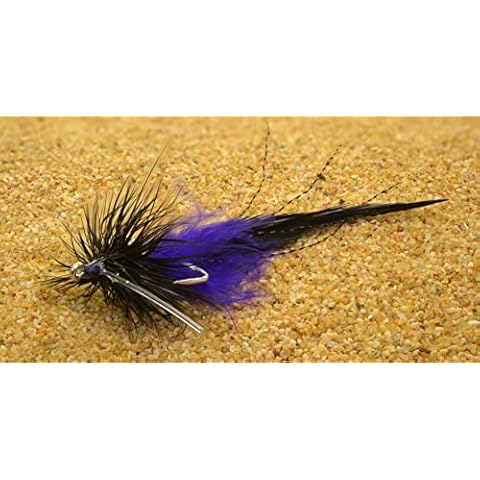 Purple Seaducer Fishing Fly by Region Fishing Cover