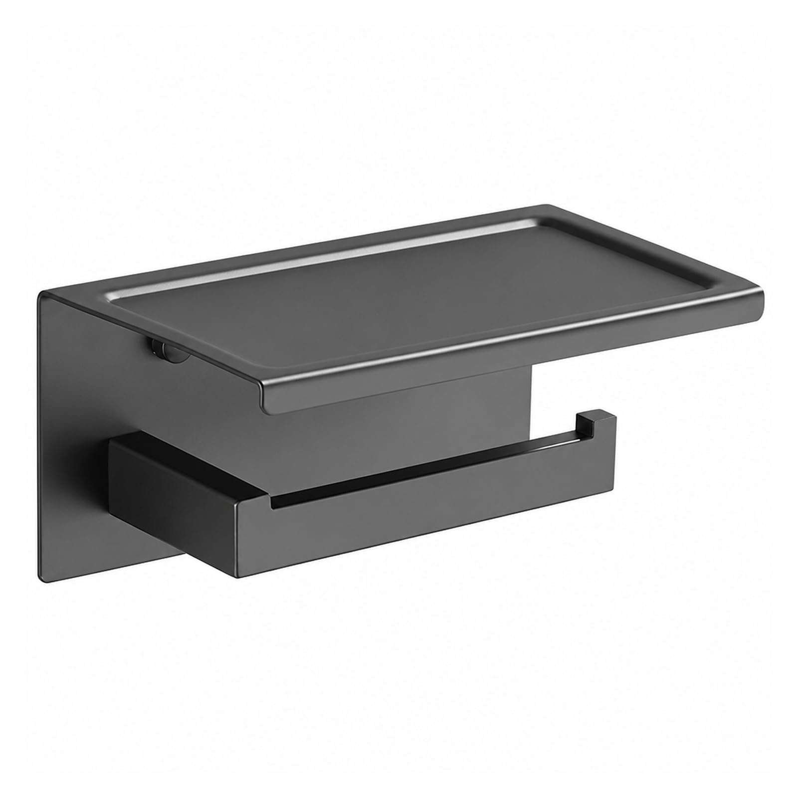 Toilet Roll Holder, 304 Stainless Steel Gray Tissue Holder,for Bathroom