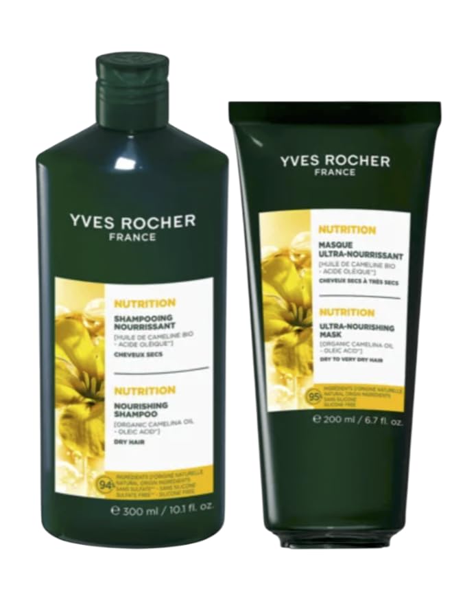 Amazon.com: Yves Rocher Intensively Nourishing Hair Shampoo and
