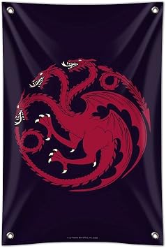 Game of Thrones Targaryen Sigil Home Business Office Sign