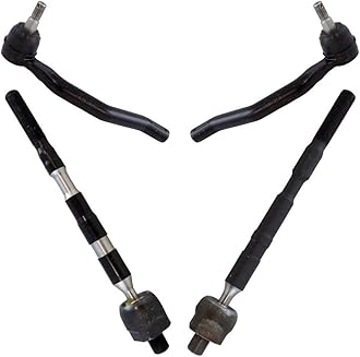 TRQFront Tie Rod Set Compatible with 2011-2017 Nissan Quest