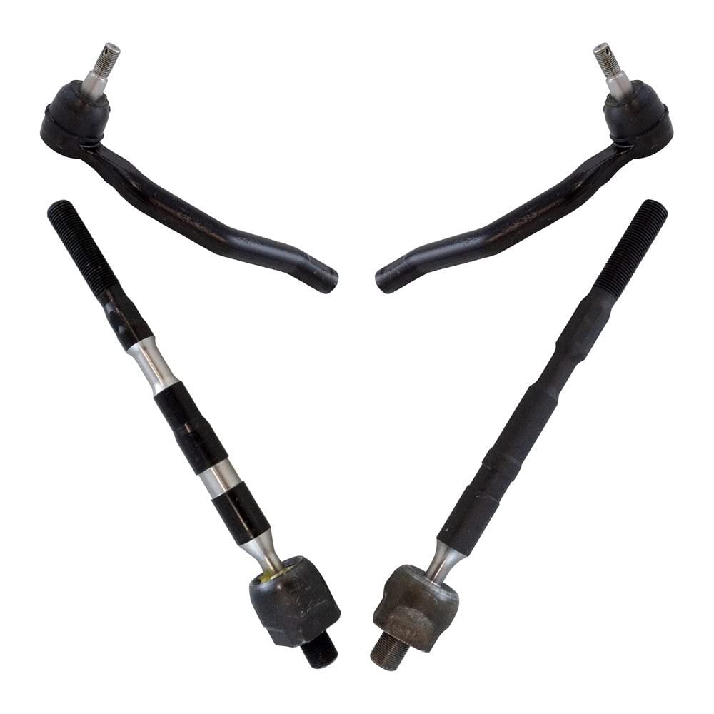 TRQFront Tie Rod Set Compatible with 2011-2017 Nissan Quest