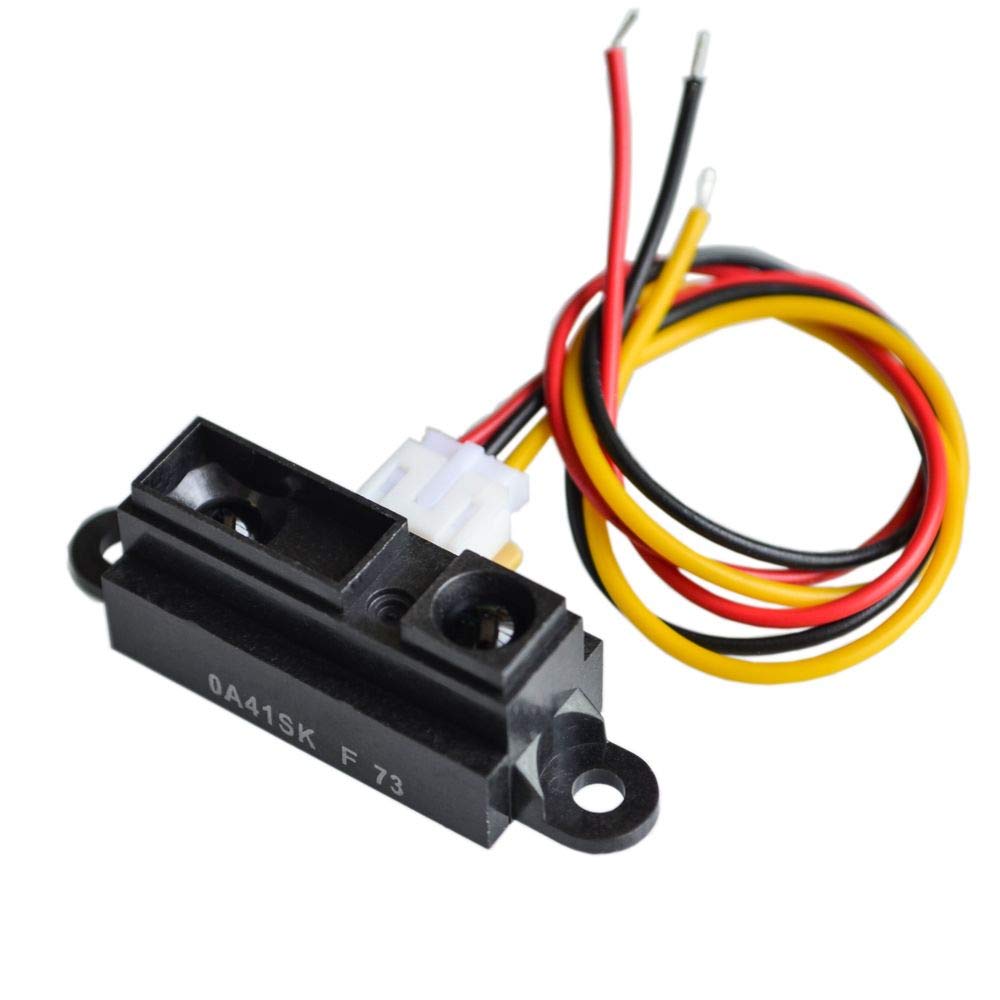 5PCS/LOT GP2Y0A41SK0F 100% New 4-30cm Infrared Distance Sensor 0A41SK Including Wires