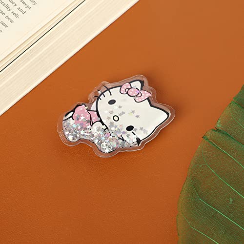 Image of Cute Anime Mobile Holder Grip Stand for Phones Selfie Holder for Smartphones, Designed for Kids and Teens. [ Gel Inside ]-(Model - Cute Hello Kitty)