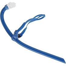 VBESTLIFE Swimming Front Mounted Snorkel with Silicone Mouthpiece Swim Training Breath Gear,Swim Snorkel for Lap Swimming,Adult Swimmers Snorkeling Gear