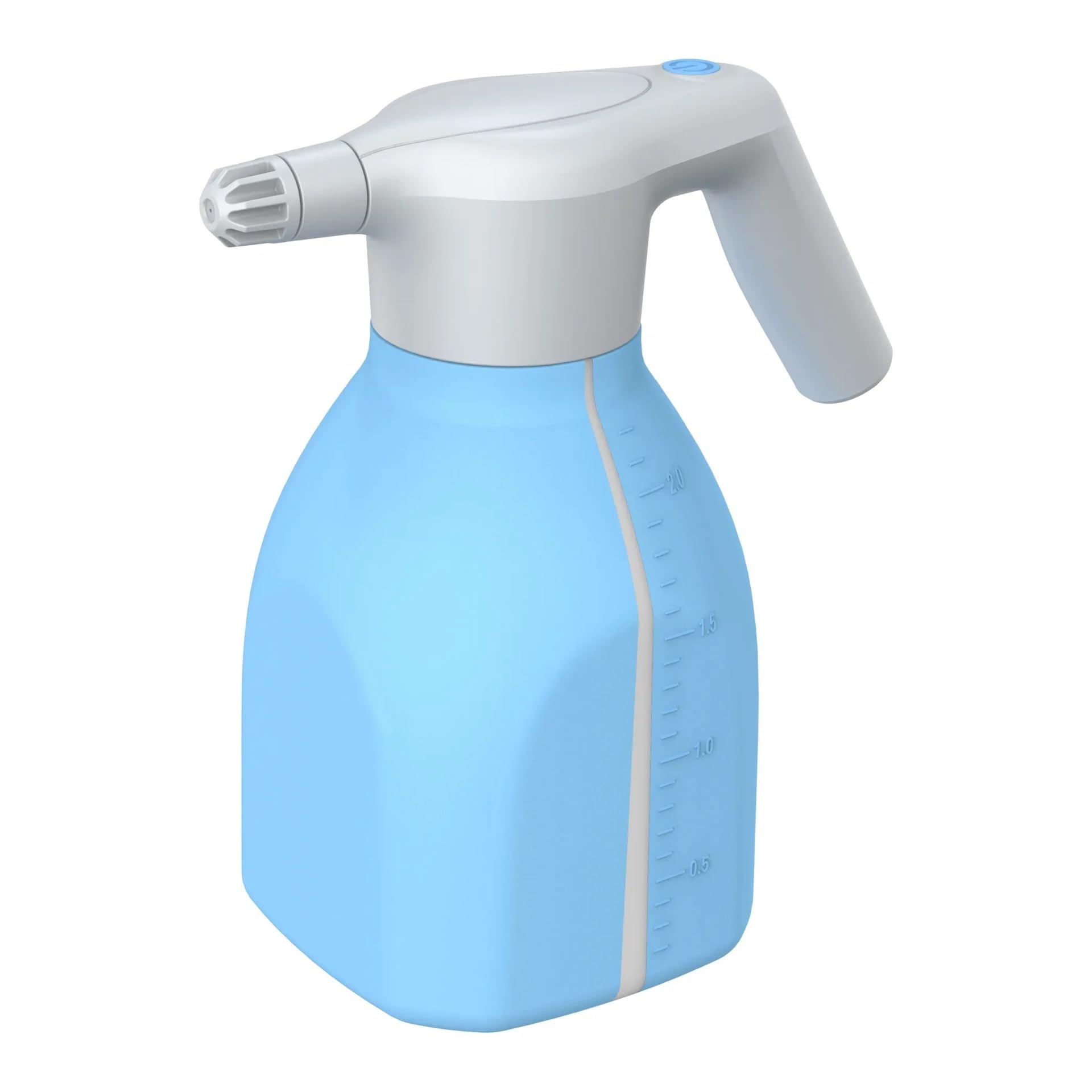 LNHHG 1.5L/2L Electric Sprinkler Sprayers, Waterproof Silicone USB Charging Spray Can Watering Flowers Gardening Household Clean Tools(Blue 2L)