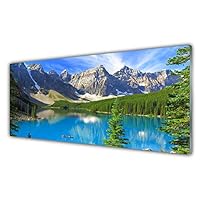 Tulup Impression sur Verre 125x50 cm Image Tableau Photo décorative panoramique pour la Cuisine et Le Salon - Fleurs et Plantes - Pierres Zen - Vert Tulup Impression sur Verre 125x50 cm Image Tableau Photo décorative panoramique pour la Cuisine et Le Salon - Fleurs et Plantes - Pierres Zen - Vert