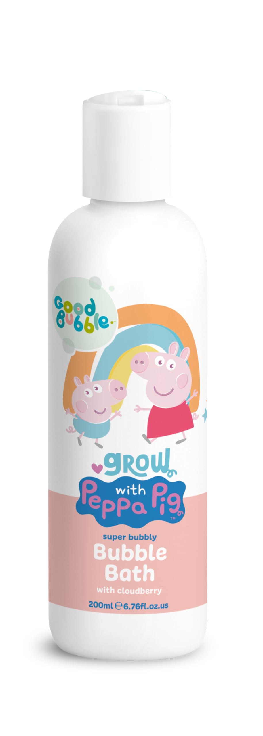 4 X Good Bubble Grow with PEPPA PIG Bubble BATH 200ml.