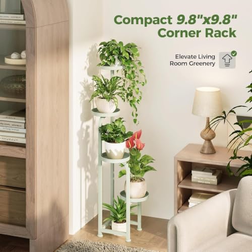 Image of Snazzy Metal Plant Stand