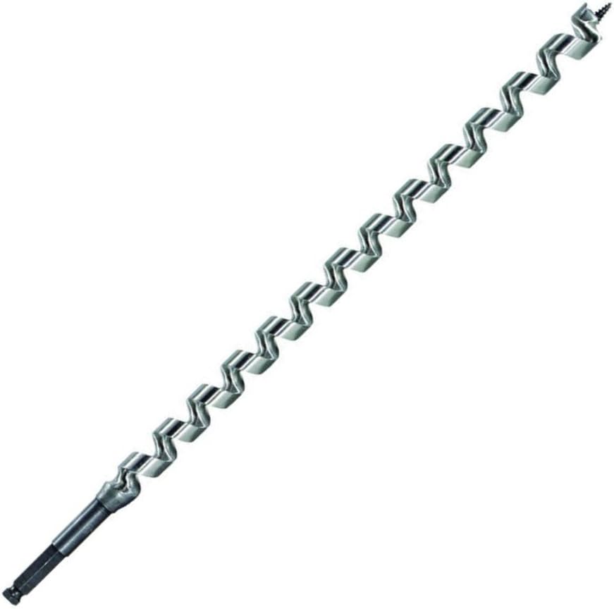 IRWIN Tools 47012 Power Drill Power Pole Auger Bits, 5/8" Shank, 3/4" Diameter, 29" Total Length, Single