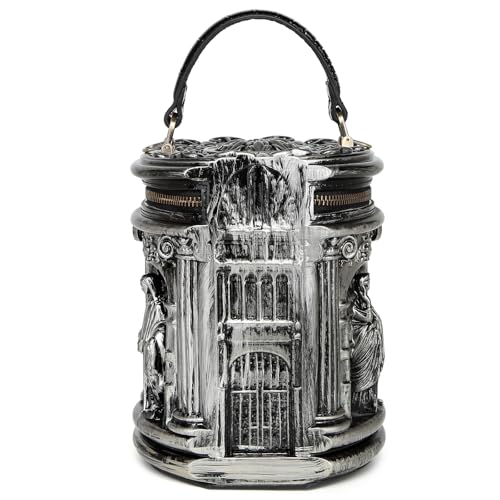 Image of Men PVC Unique Novelty Weird Shape Handbag Purse Detachable Strap Crossbody Shoulder Bag for Women
