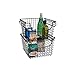 Spectrum Diversified 03224 Scoop Stacking Storage Basket, Medium, Bronze