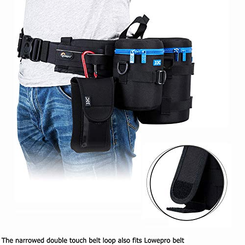 Jjc Camera Lens Pouch Case For Canon Ef 70-200Mm Ef 28-300Mm Ef 70-300Mm Nikon Nikkor Af-S 70-200Mm Af 80-200Mm & More, Zipper Polyester Lens Protective Bag Interior Size 4.3X7.5” #TOP7