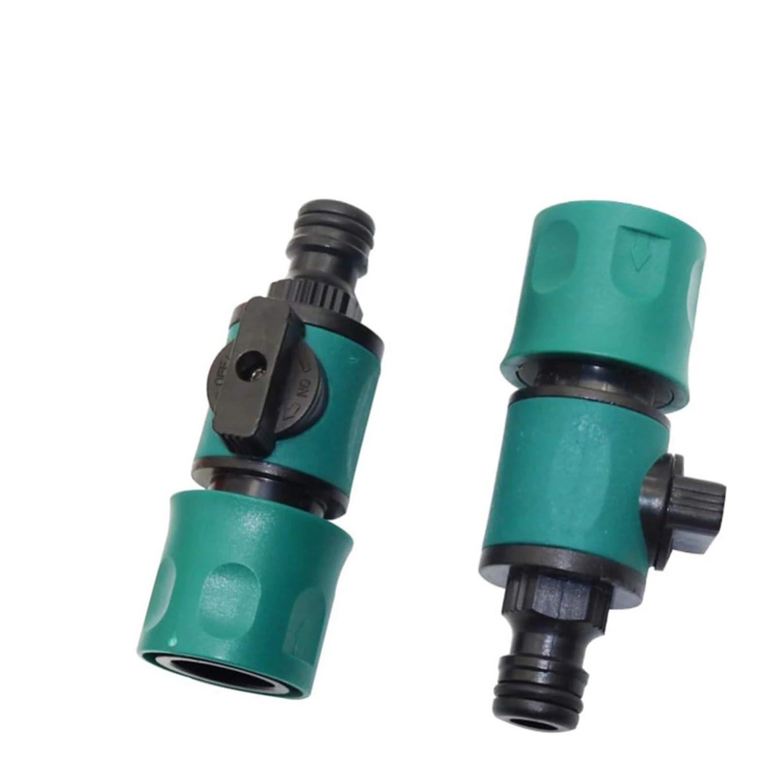 Tubo Flessibile da Giardino 16 mm, Rubinetto in Linea, valvola di intercettazione, Raccordo for irrigazione, Agricoltura, connettore rapido con 1 Pezzo