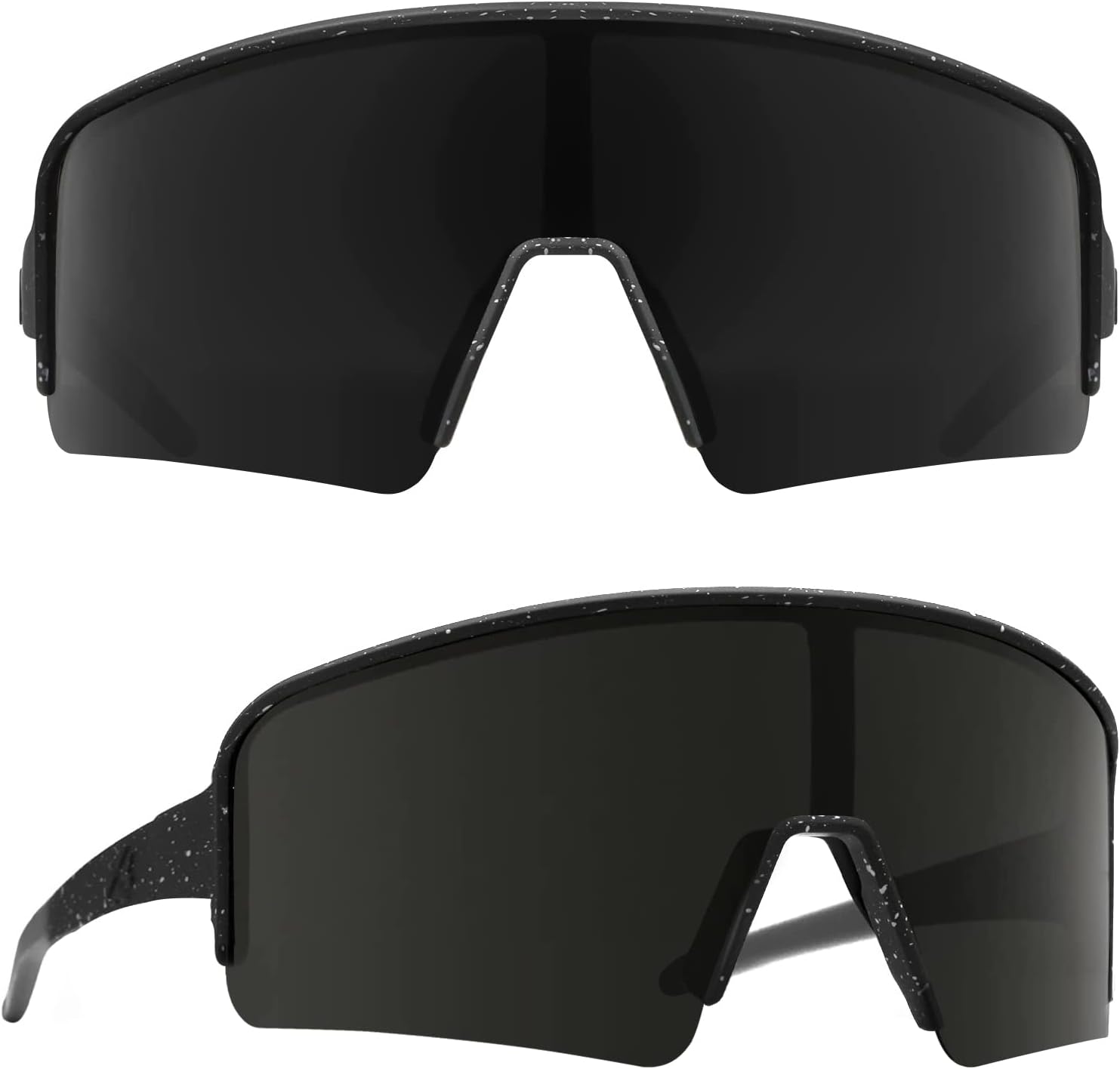 G2 Semi Rimless -Black With Spots/Gray Lens