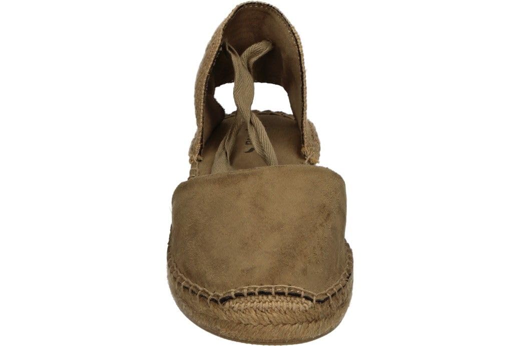 Skydiva | Alpargatas Planas Fancy para Mujer – Yutes de Esparto – Espadrilles con Cintas – Cómodas y Versátiles – Combinables – Estilosas – Moda