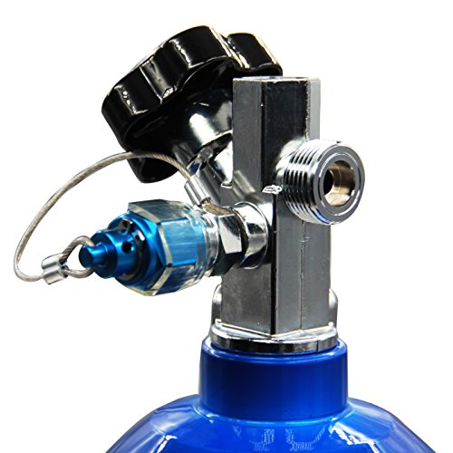 Dracary Nitrous Oxide Systems Super Hi-Flo Bottle Valve Work For Nos 16139 (Black) #TOP5