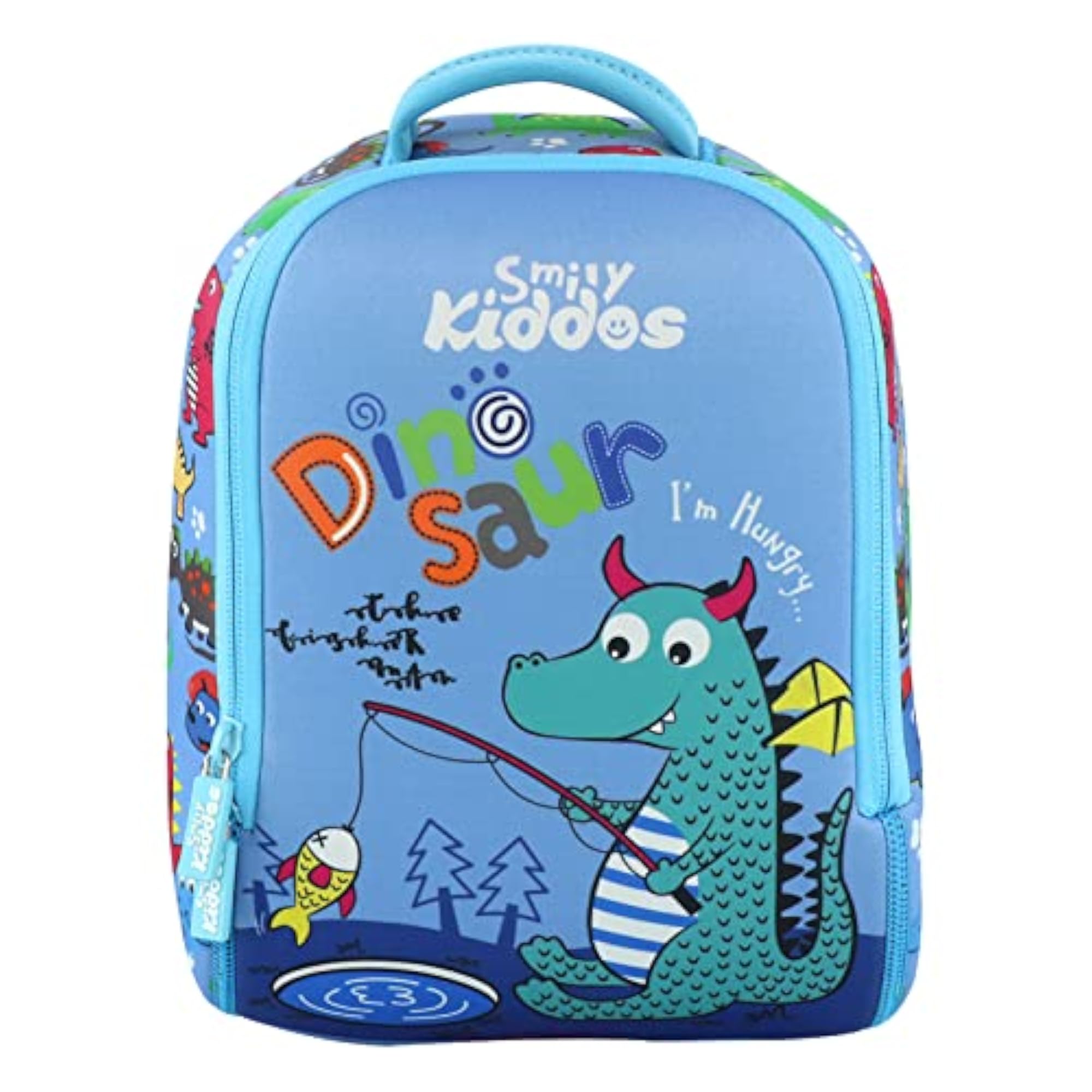 Preschool Backpack Dino Theme, Lightweight School Bag for Kids