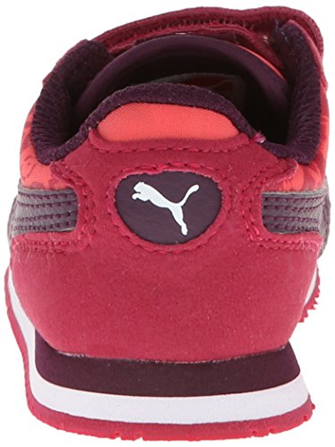 PUMA Cabana Racer Animal V Sneaker , Cerise/Potent Purple/Dubarry, 3.5 M US Big Kid3