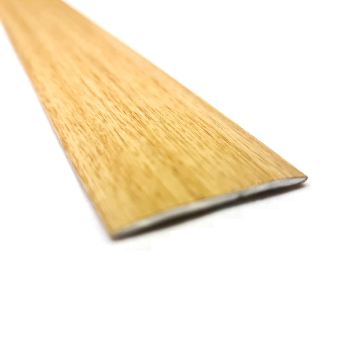 Home Supplies Direct Oak Effect Aluminium Motion Cover Strip Threshold Floor Edging 900Mm (Flat (40Mm))