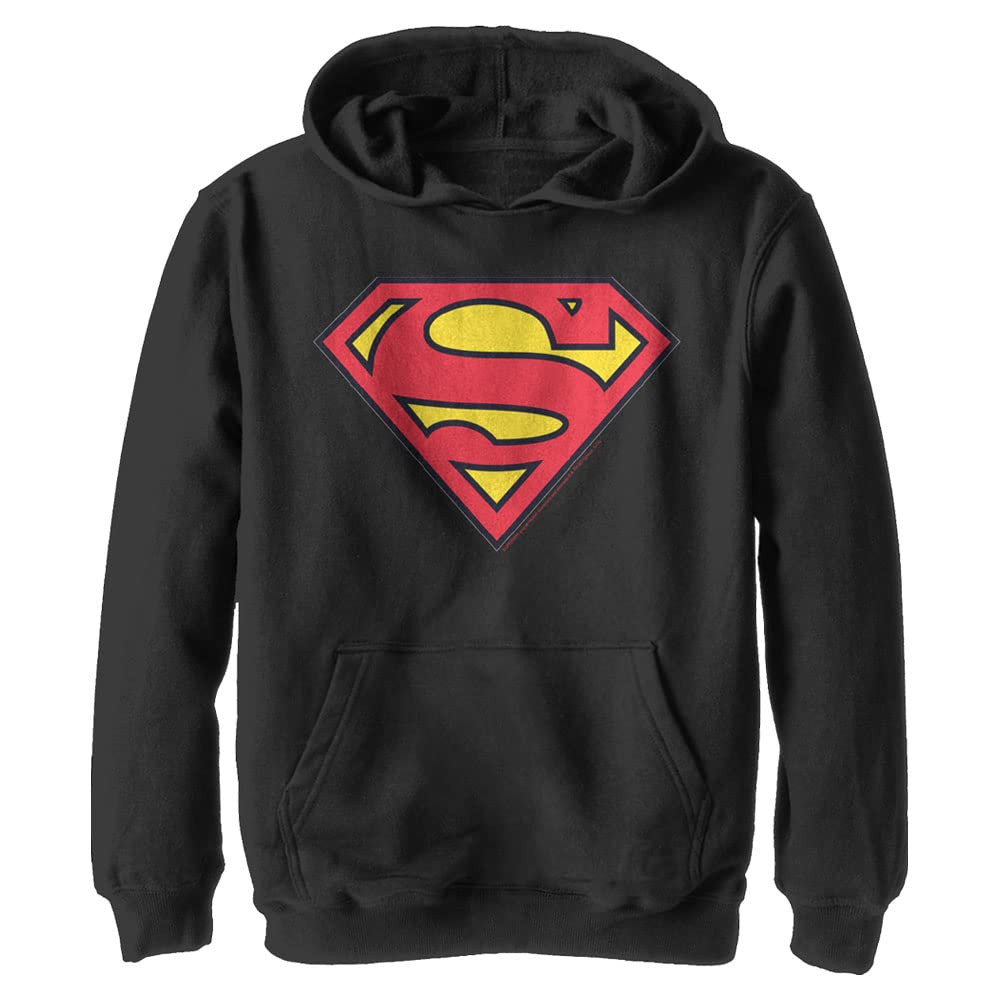 Amazon.com: DC Comics Kids' Superman Classic Logo Youth Pullover