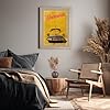 Postcard from Havana Retro Framed Wall Art Print A1 (84.1×59.4cm) Black, Wall Decor for Living Room, Bedroom, Office & Home, Ready to Hang, Art Gift #3