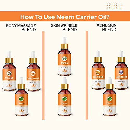 Image of Crysalis Neem (Azadirachta Indica) Oil |100% Pure & Natural Undiluted Carrier Oil Organic Standard| For Moisturizing The Skin & Hair Care | Aromatherapy Oil | 15ML With Dropper