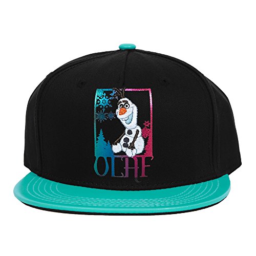Congelado - Olaf sessão remendo Snapback boné, Preto