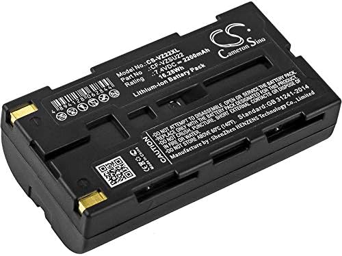 Cameron Sino Battery for NEC Shot F30, Thermo Gear G30 PN:NEC T2UR18&6&50F-5928 2200mAh / 16.28Wh