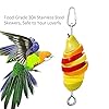 Bird Cage Food Holder Parrot Fruit Vegetable Skewer Bird Cage Feeder Foraging Toy for Parakeet Budgie Macaw #2