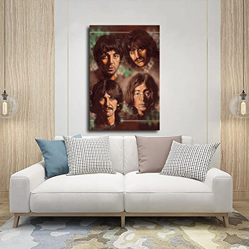 Poster sur toile The Beatles Rock Singer – Décoration murale pour salon et chambre à coucher – Cadre : 30 x 45 cm - Les Beatles, Paul McCartney, John Lennon, RIngo Starr, George Harrison Poster sur toile The Beatles Rock Singer - Décoration murale pour salon et chambre à coucher - Cadre : 30 x 45 cm – Image 6